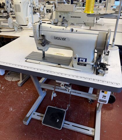 Brother B837 walking foot Industrial Sewing Machine - White (Used)
