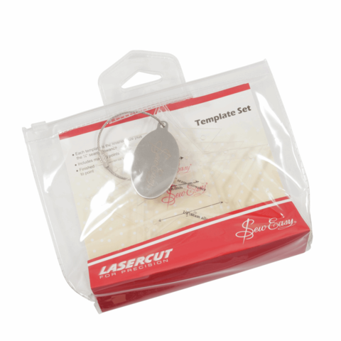 Sew Easy 3pc Mini Star Template Set