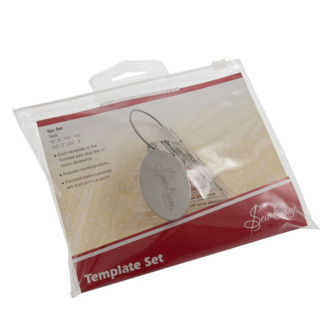 Sew Easy 8pc Mini Triangles Template Set
