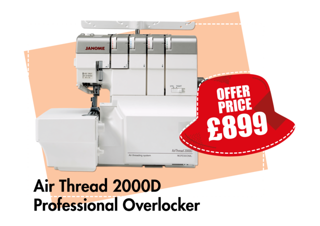 Janome AirThread 2000D Professional Overlocker