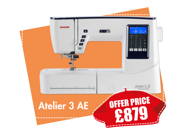 Janome Atelier 3 Anniversary Edition Sewing Machine