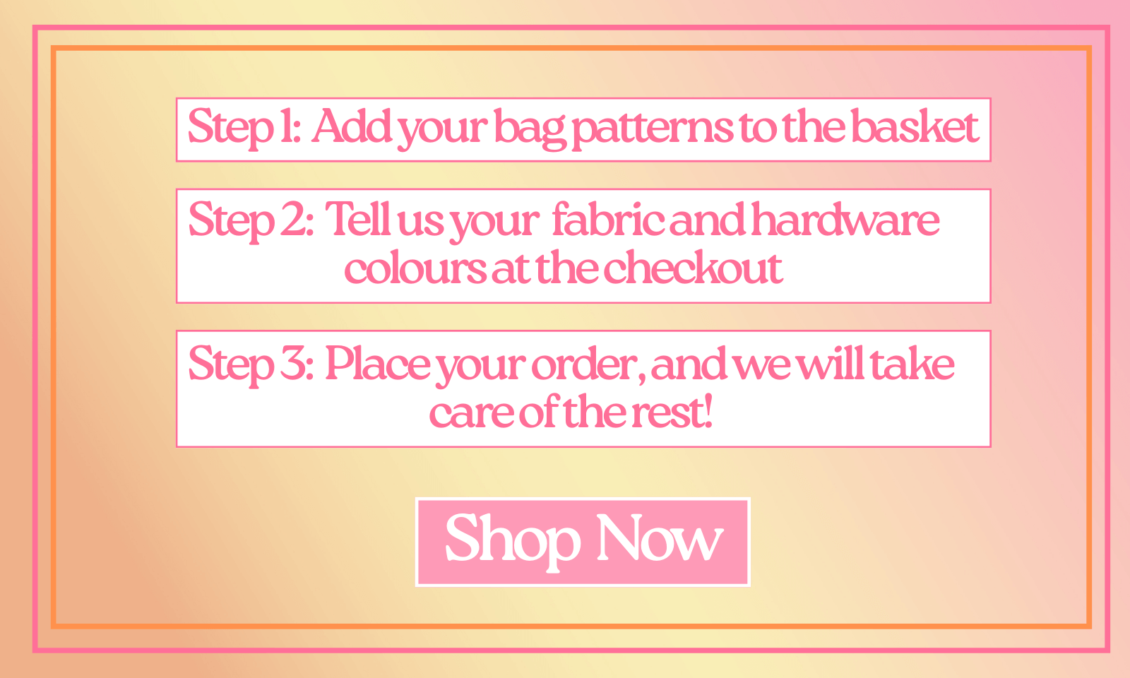Free zip and pull offer