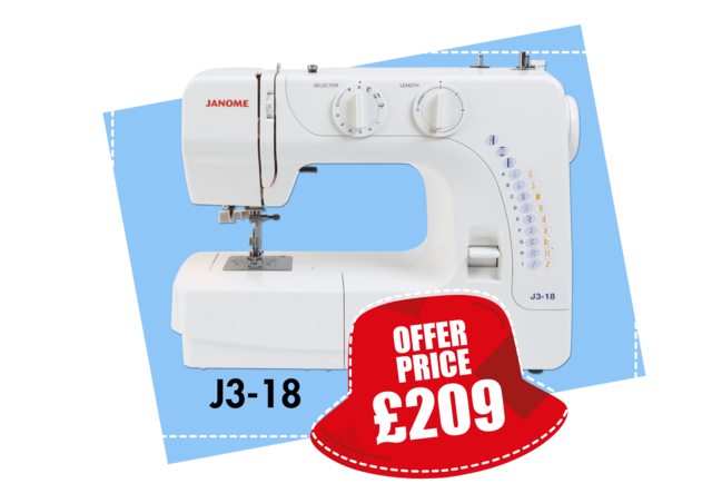 Janome J3-18 Sewing Machine
