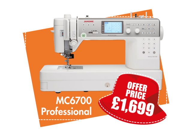Janome Memory Craft 6700P Sewing Machine