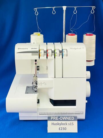 Huskylock S15 Overlock Machine (Pre-owned)