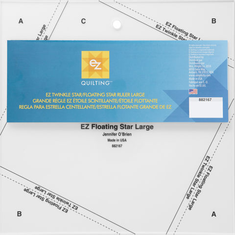 EZ Twinkle Star/ Floating Star Ruler Large