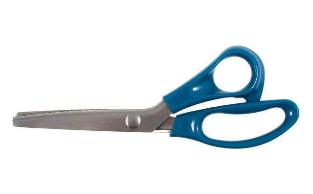 Trimits Pinking Shears: Plastic Handle (23cm)