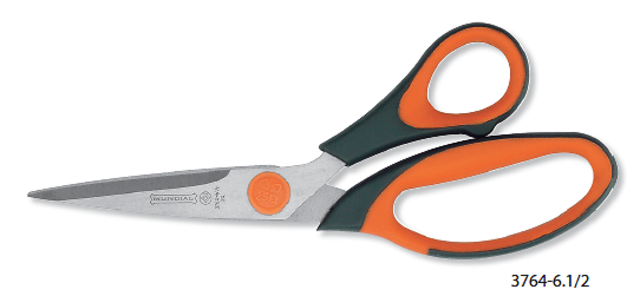Mundial Rubber 6 ½" Embroidery Scissors